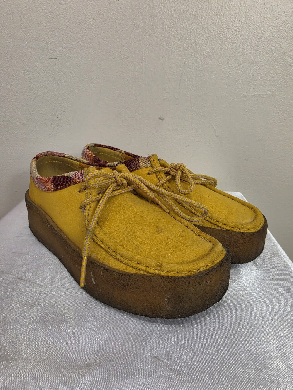 Clarks Tan Suede Moc Toe Casual Shoes